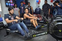 Nikhil Launches F45 Fitness Centre at Begumpet